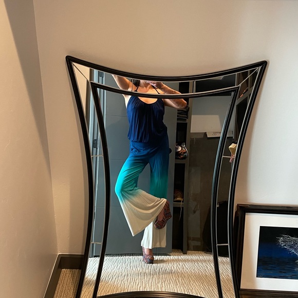 Young, fabulous and broke modal dip dyed halter jumpsuit - Picture 5 of 11